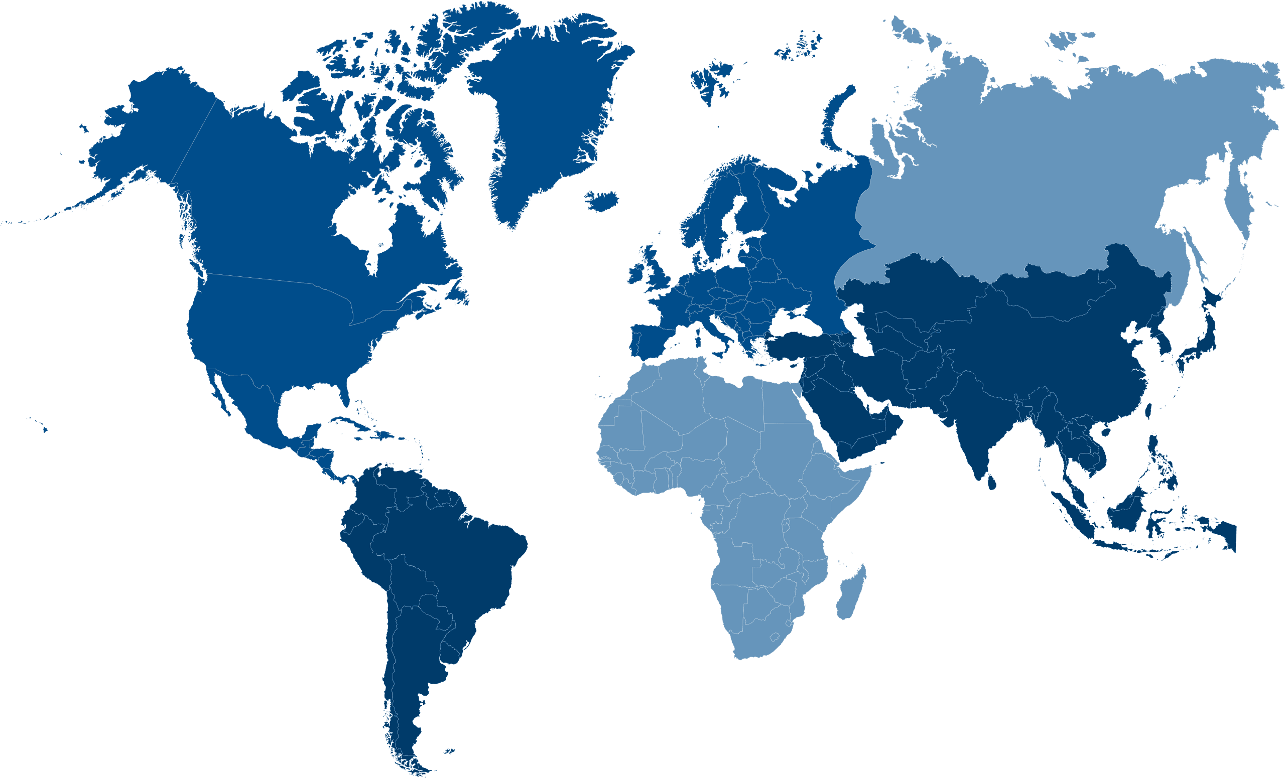 global footprint map
